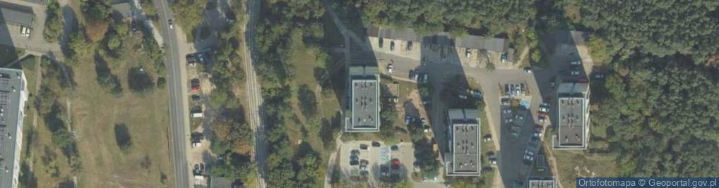 Zdjęcie satelitarne Ag Usług Med Medical Express i Biuro Handl Asterix