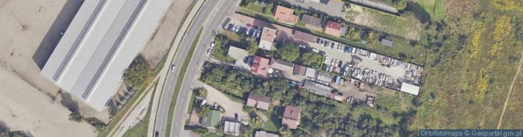 Zdjęcie satelitarne Agata Laśkiewicz Fulldach Pokrycia Dachowe