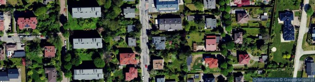 Zdjęcie satelitarne Agencja Badania Rynku i Doradztwo Podatkowe Jerzy Juliusz Jankowski