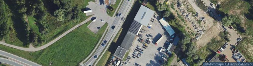 Zdjęcie satelitarne Agencja Celna Arko Logistics Arkadiusz Parchimowicz Barbara Szulc