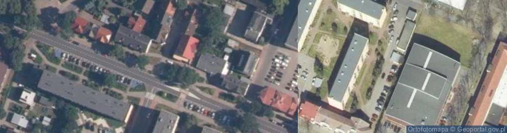 Zdjęcie satelitarne Agencja Handlowa Alicja