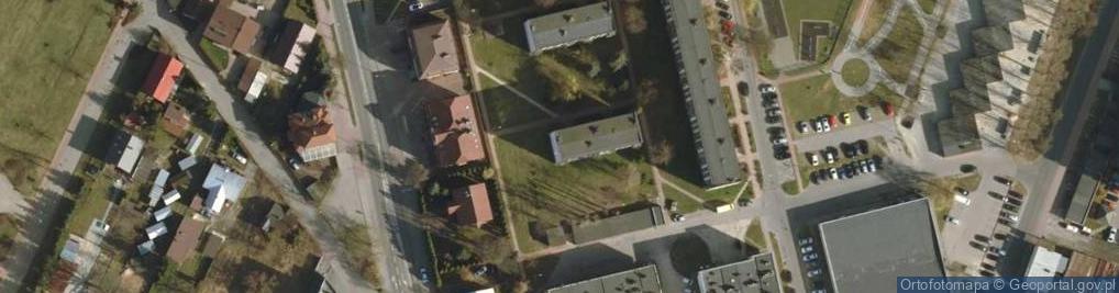 Zdjęcie satelitarne Agencja Handlowa Nowak Krzysztof Kuc Radosław w Siedlcach