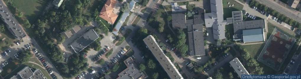 Zdjęcie satelitarne Agencja Ochrony Mienia Escorta w Siedlcach