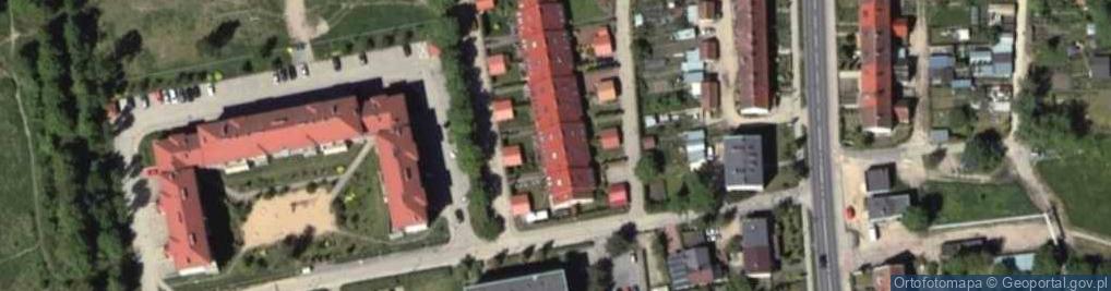 Zdjęcie satelitarne Agencja Ochrony Osób i Mienia A Kowal G Liszewski Security Service