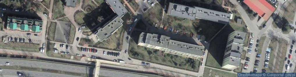 Zdjęcie satelitarne Agencja Oświatowo Usługowa Szymańska Małgorzata