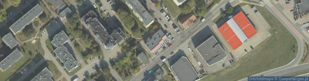 Zdjęcie satelitarne Agencja Poligraficzno Reklamowa Rubycon K Czemerys S Czemerys