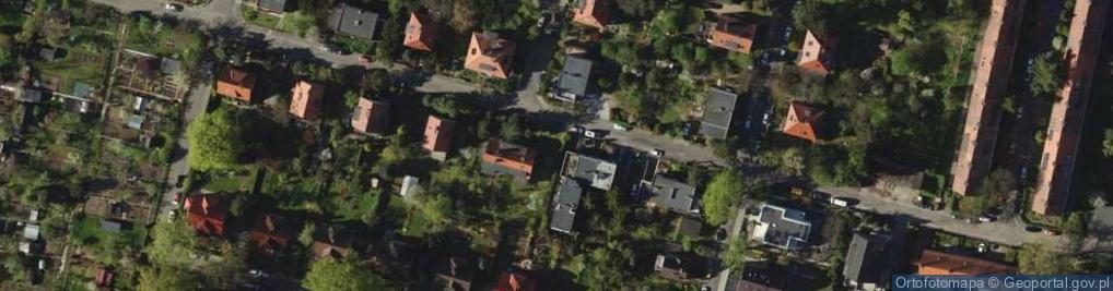 Zdjęcie satelitarne Agencja Reklamowa Gryfny Dizajn Katarzyna Koziara-Krzeszowiec