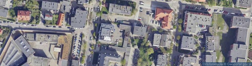 Zdjęcie satelitarne Agencja Reklamowa Max M Hecht J Dziewiecki B Tomaszewski