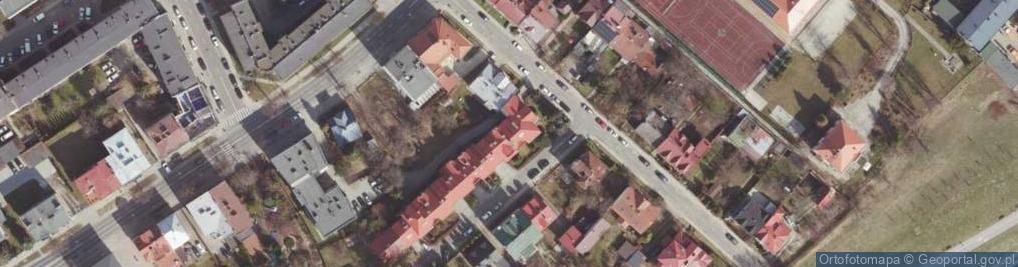 Zdjęcie satelitarne Agencja Reklamowo Poligraficzna Sorgo Pochwat i Socha