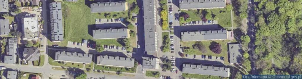 Zdjęcie satelitarne Agencja Turystyczna Ola Konstancja Cygon