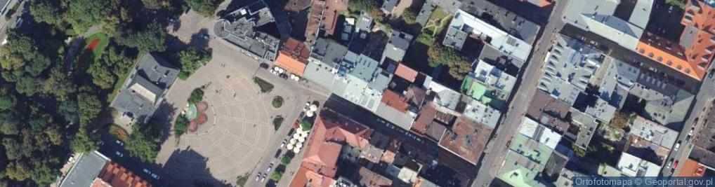 Zdjęcie satelitarne Agencja Turystyczna Podróże International Students Travels Małgorzata Aleksandra Foszczyńska Justyna Ziewiecka