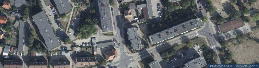 Zdjęcie satelitarne Agencja Ubezpieczeniowa Anna Placha