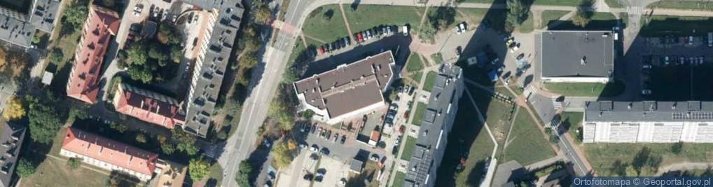 Zdjęcie satelitarne Agencja Ubezpieczeniowa - Hanna Majchrowska