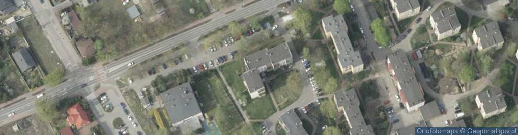 Zdjęcie satelitarne Agencja Ubezpieczeniowa Ikar Majewski Maciej Filipiak Marcin