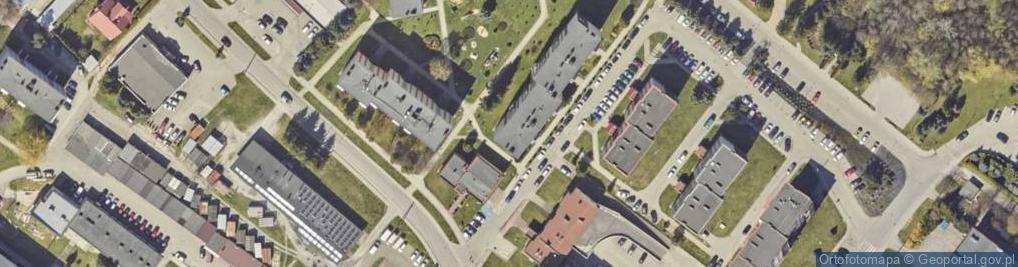 Zdjęcie satelitarne Agencja Ubezpieczeniowa Lider