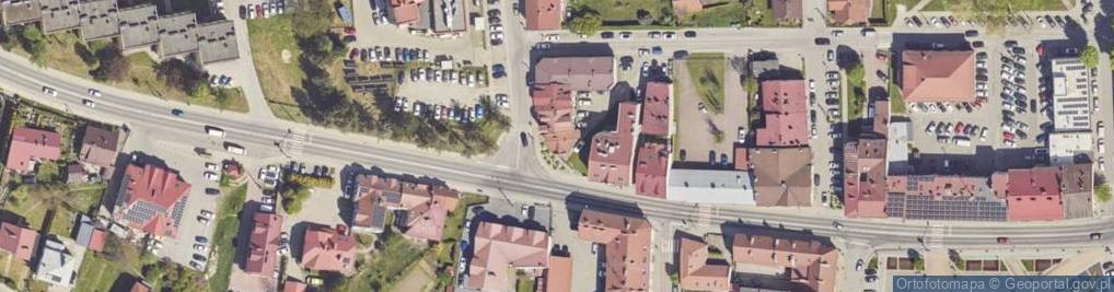 Zdjęcie satelitarne Agencja Ubezpieczeniowa Małgorzata Zamorska