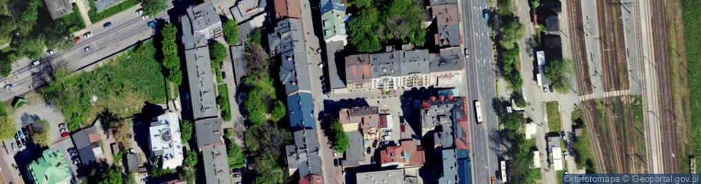 Zdjęcie satelitarne Agencja Ubezpieczeniowa Marek Brzozowski