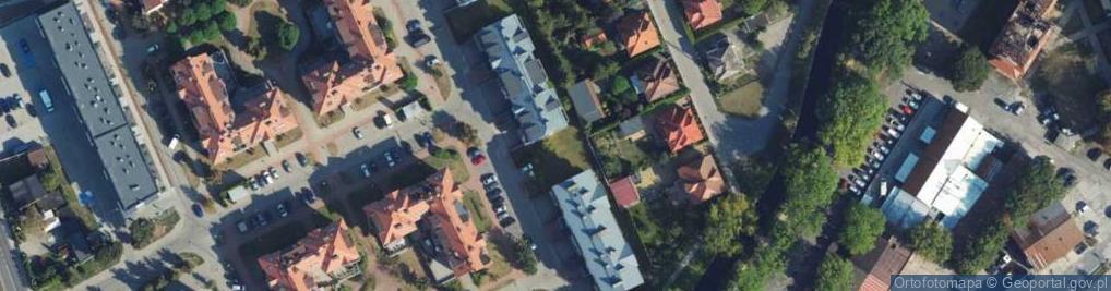 Zdjęcie satelitarne Agencja Ubezpieczeniowa Paweł Krasiński