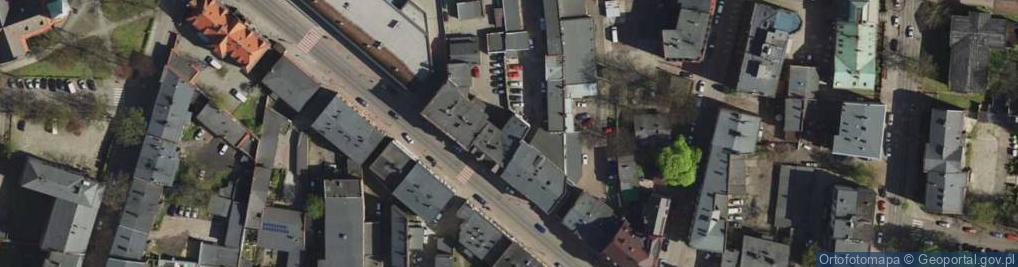 Zdjęcie satelitarne Agencja Ubezpieczeniowa Pegaz Hentisz Koziołek Świstuń