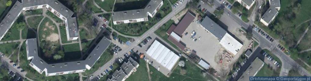 Zdjęcie satelitarne Agencja Usługowo Finansowa Pawlak Monika Trzaskowska Agnieszka