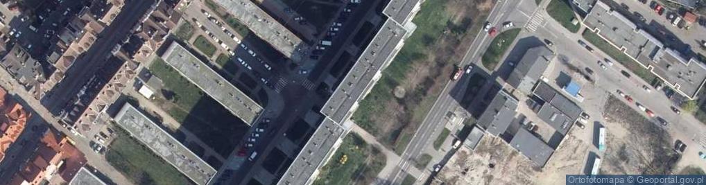 Zdjęcie satelitarne Agencja Usługowo Handlowa Domino