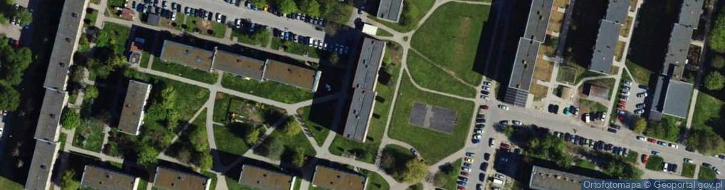 Zdjęcie satelitarne Agencja Usługowo Turystyczna Romi