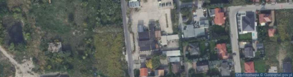 Zdjęcie satelitarne Agencja Wydawnicza Pergamin Batura P Zalewski w Kocurek A