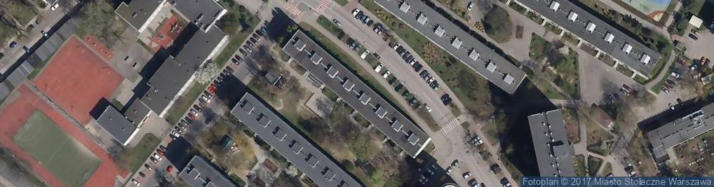 Zdjęcie satelitarne Agencja Wydawniczo Poligraficzna Kol Druk Parzych Janusz i S Ka