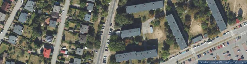 Zdjęcie satelitarne Agent Ubezpieczeniowy Bieganowska Anna