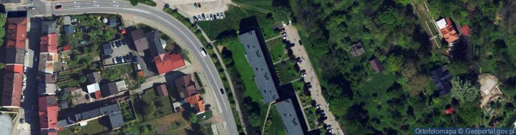 Zdjęcie satelitarne Agent Ubezpieczeniowy Hajduk Jerzy