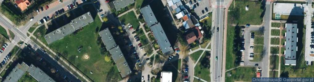 Zdjęcie satelitarne Agent Ubezpieczeniowy Usługi Handel Hurt Okręż Exp Imp