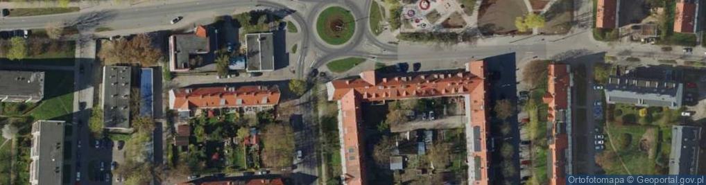 Zdjęcie satelitarne Agma Tour Agma Projekt Maria Ślisz Paweł Ślisz