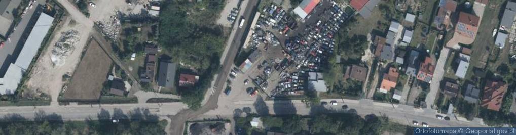 Zdjęcie satelitarne Agnieszka Golejewska Przedsiębiorstwo Handlowo-Usługowe Aga-Met
