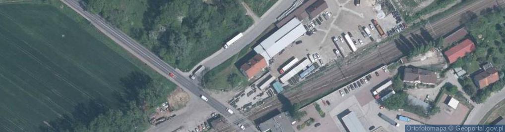 Zdjęcie satelitarne Agnieszka Kieres Basińska Sklep Owocowo Warzywny i Art Spożywcze