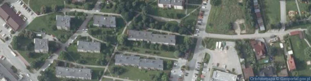 Zdjęcie satelitarne Agnieszka Małkowska Agama Biuro Usługowe