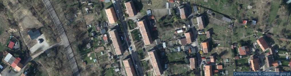 Zdjęcie satelitarne Agnieszka Osumek Zakład Usług Leśnych