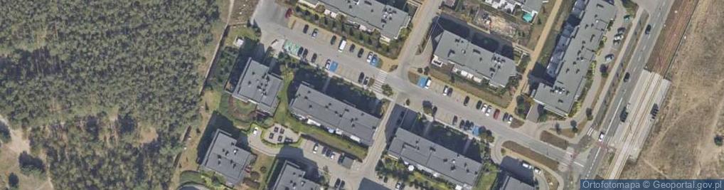 Zdjęcie satelitarne Agnieszka Rutkowska Indywidualna Praktyka Lekarska