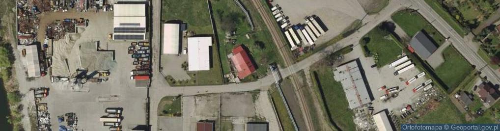 Zdjęcie satelitarne Agnieszka Skowron Firma Transportowa ~Agasko