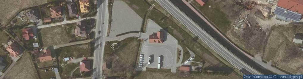 Zdjęcie satelitarne Agnieszka Wawczak Ośrodek Szkolenia Kierowców Auto-Szkoła