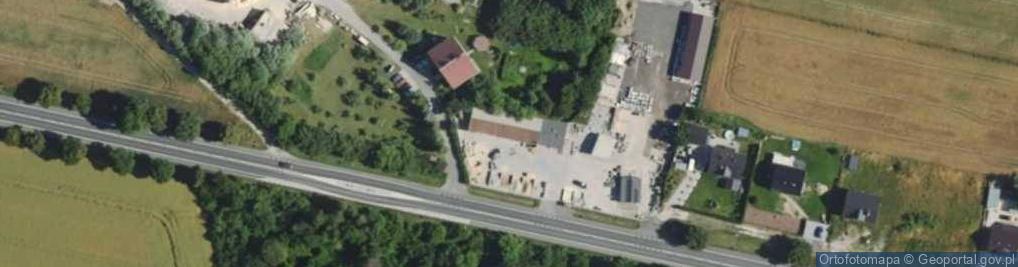 Zdjęcie satelitarne AGRO Sacher Kruszywa