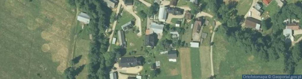 Zdjęcie satelitarne Agroturystyka Pabin Aniela