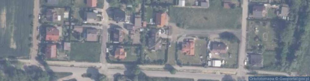 Zdjęcie satelitarne Agroturystyka "pod Modrym Aniołem" Kasper Cisewski