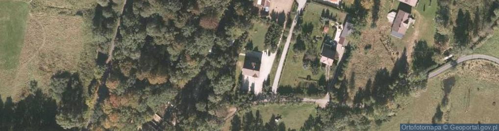 Zdjęcie satelitarne Agroturystyka U Luizy