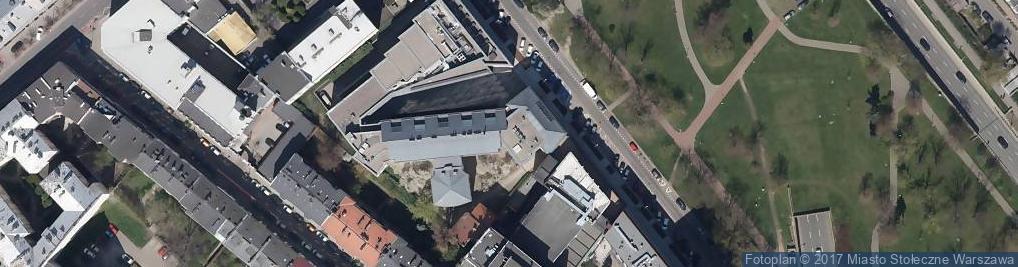 Zdjęcie satelitarne Akademia Sztuk Pięknych Wydział Konserwacji i Dzieł Sztuki