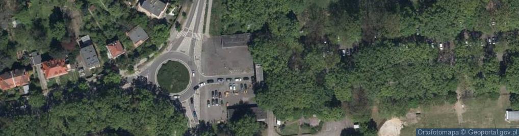 Zdjęcie satelitarne Akademia Wychowania Fizycznego we Wrocławiu