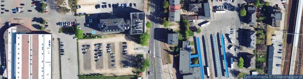 Zdjęcie satelitarne Akademickie Centrum Lingwistyczne Michał Motyka