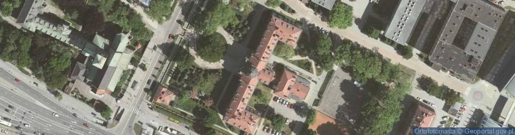 Zdjęcie satelitarne Akademickie Centrum Przedsiębiorczości Barbara Marek