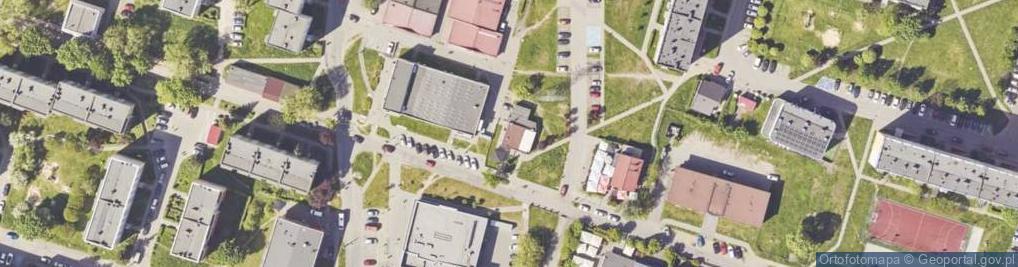 Zdjęcie satelitarne Akora