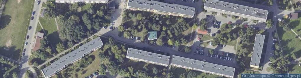 Zdjęcie satelitarne Akwizycja Usług Pośrednictwo Łączności