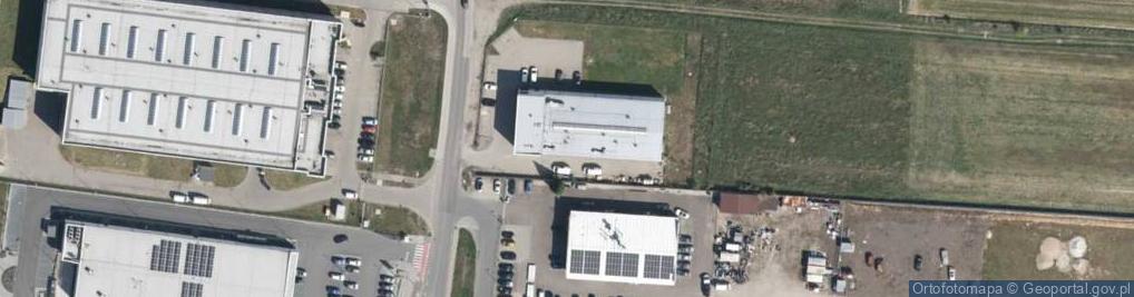Zdjęcie satelitarne Alb Serwis Jabłoński i Malina